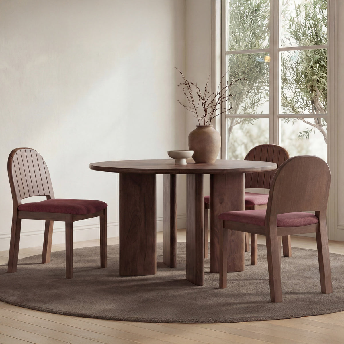 Lia Round Dining Table by Moe's Home