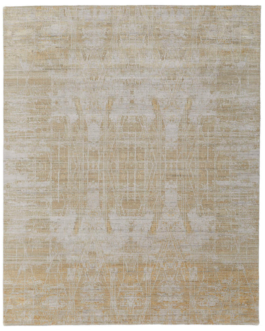 Eastfield 69FPF Gold/Ivory Rug by Feizy