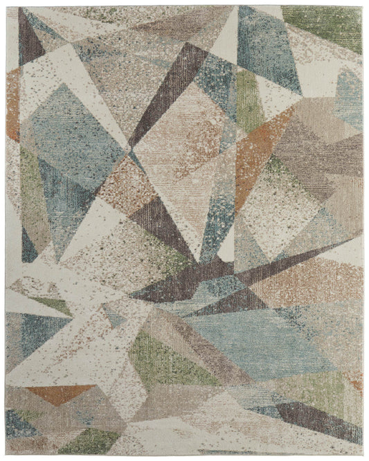 Eden 39QVF Ivory/Multi Rug by Feizy