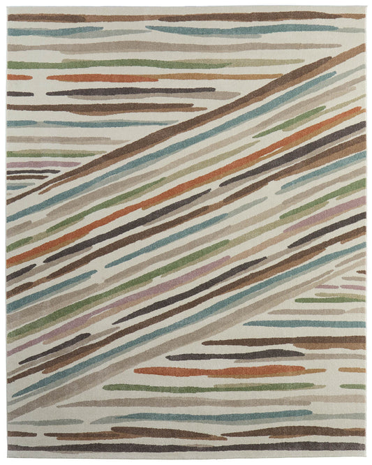 Eden 39QXF Ivory/Multi Rug by Feizy