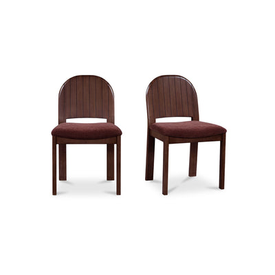 Emil Dining Chair Berry-Set of Two by Moe's Home