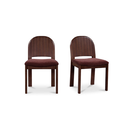 Emil Dining Chair Berry-Set of Two by Moe's Home