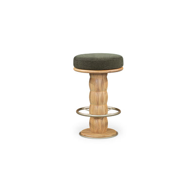 Nio Swivel Counter Stool  Dark by Moe's Home