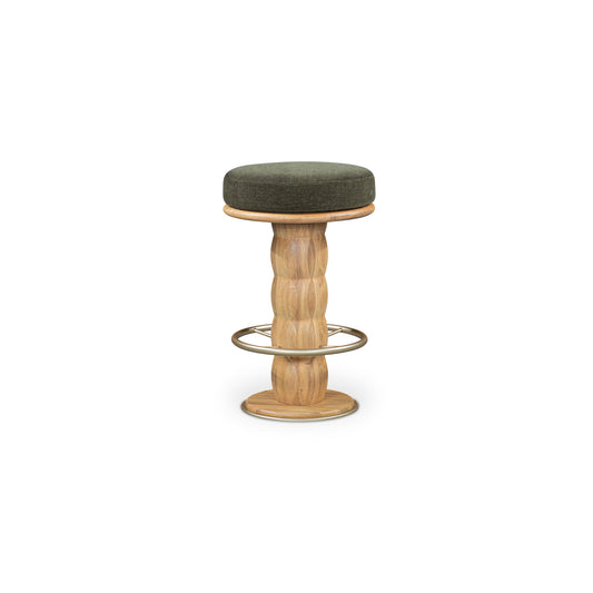 Nio Swivel Counter Stool  Dark by Moe's Home
