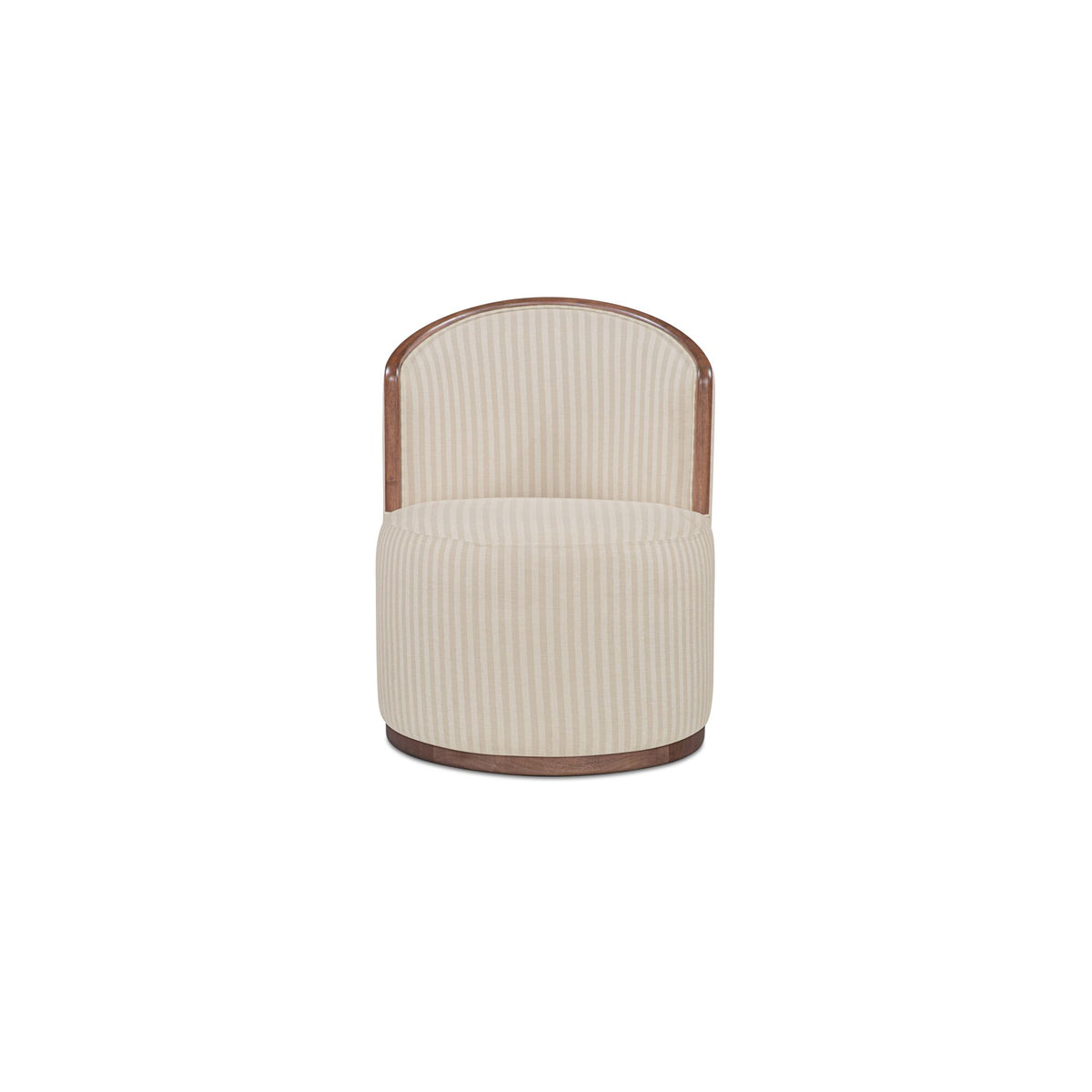 Rossi Swivel Dining Chair Stripe by Moe's Home