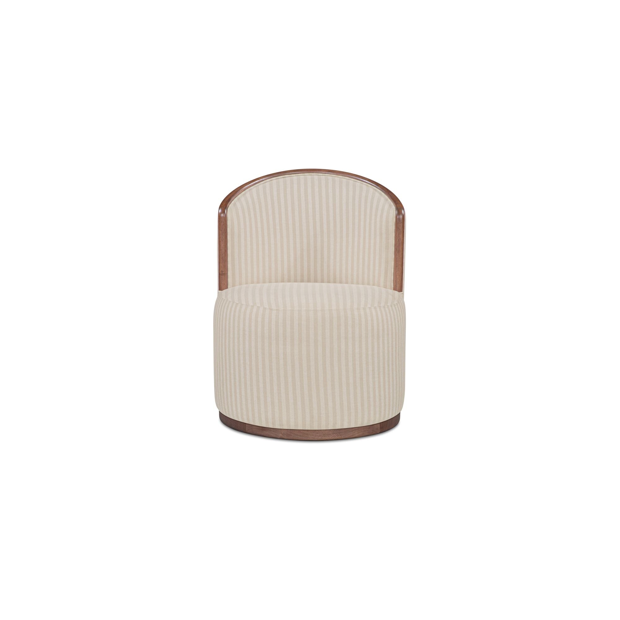 Rossi Swivel Dining Chair Stripe by Moe's Home