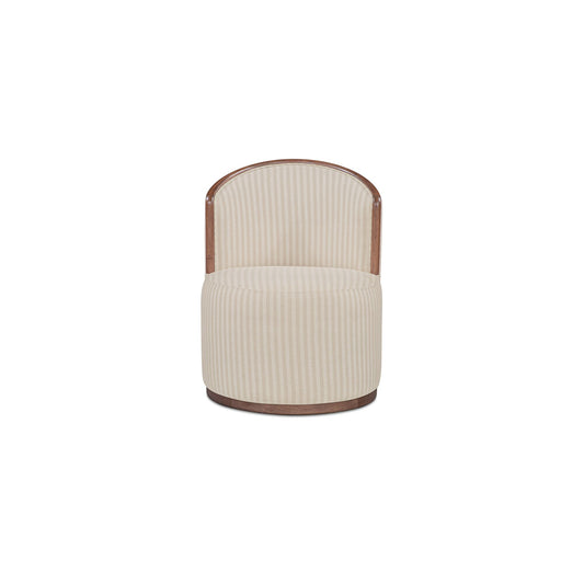 Rossi Swivel Dining Chair Stripe by Moe's Home