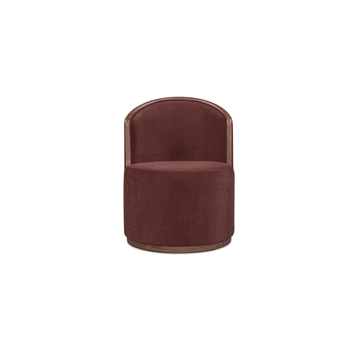 Rossi Swivel Dining Chair Berry by Moe's Home