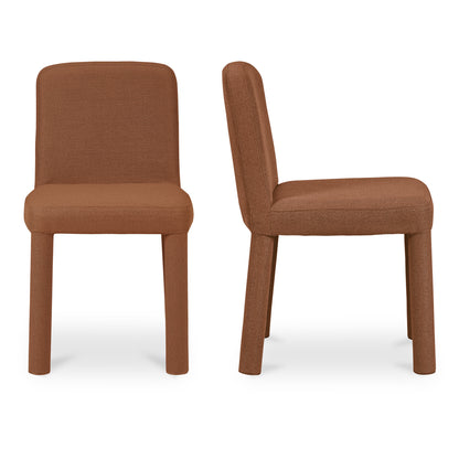 Place Dining Chair Rust – Set Of Two | Red