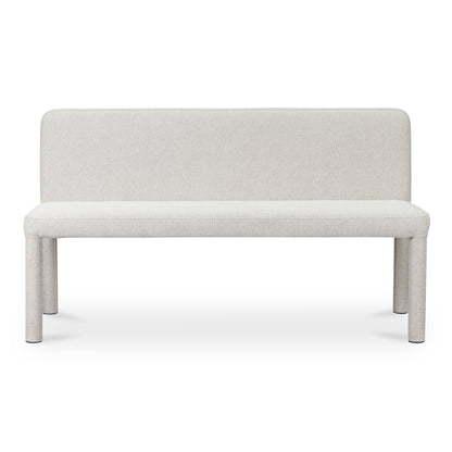 Place Dining Banquette Light Grey | Grey