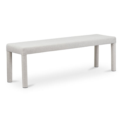Place Dining Bench Light Grey