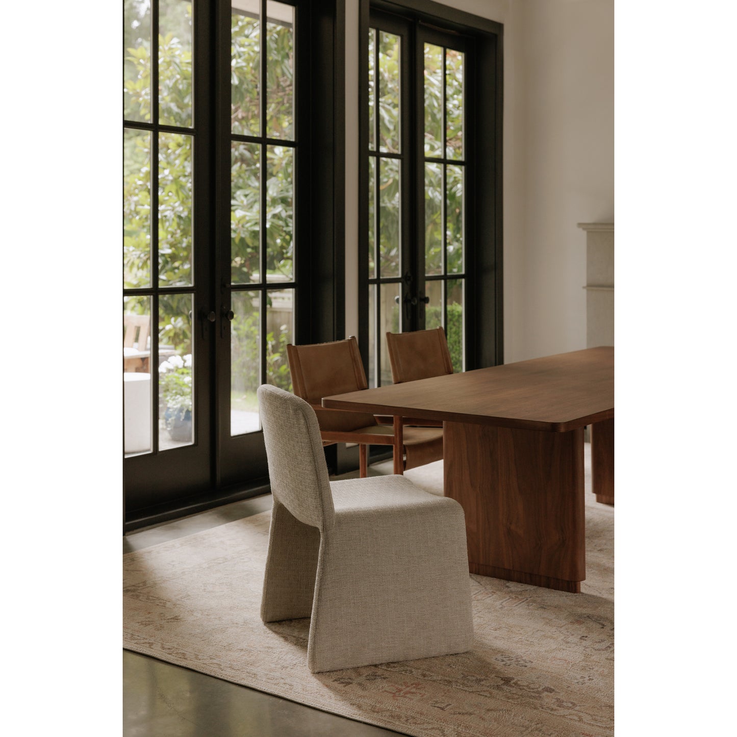 Ella Dining Chair Heather Beige by Moe's Home