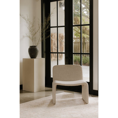 Ella Accent Chair Heather Beige by Moe's Home