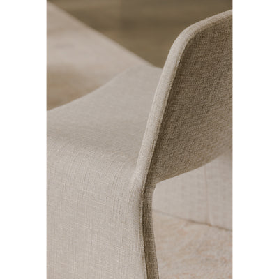 Ella Accent Chair Heather Beige by Moe's Home