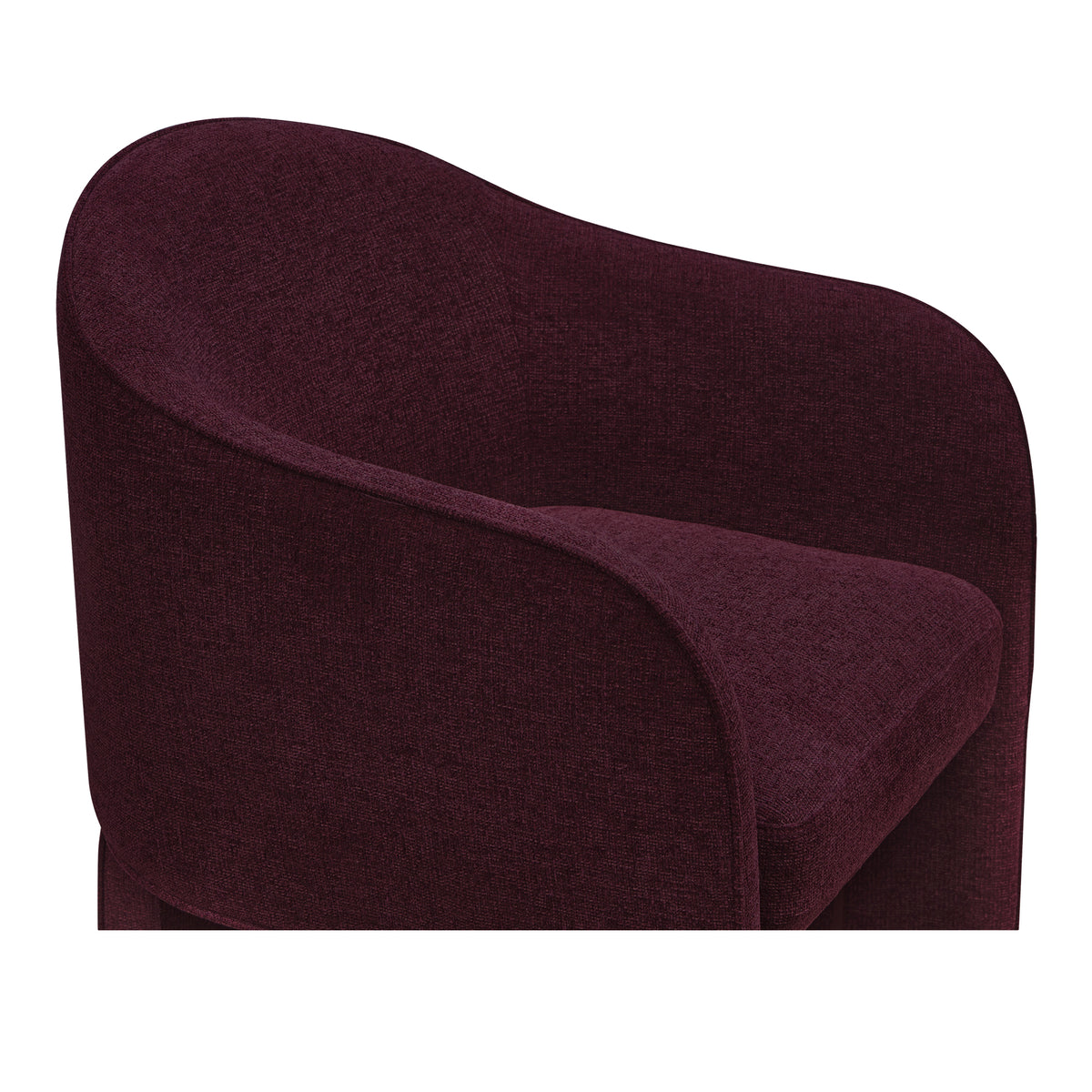 Clara Dining Chair Plum by Moe's Home