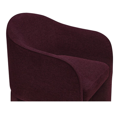 Clara Dining Chair Plum by Moe's Home
