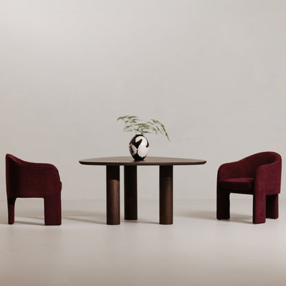 Clara Dining Chair Plum