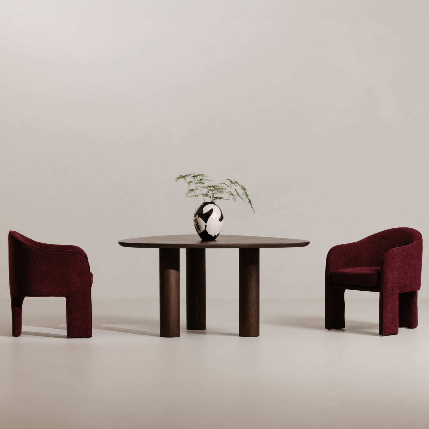 Clara Dining Chair Plum by Moe's Home