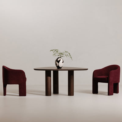 Clara Dining Chair Plum by Moe's Home