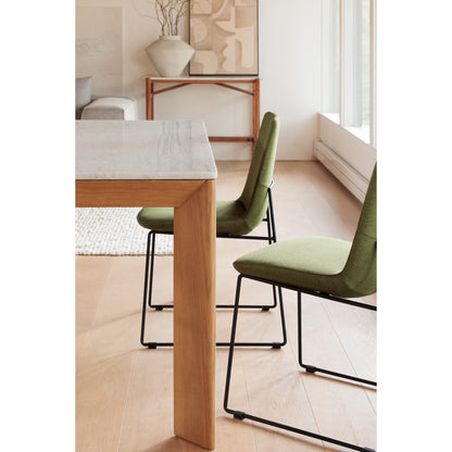 Ruth Dining Chair Green - Set Of Two