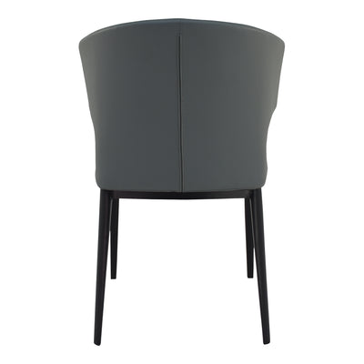 Delaney Dining Chair Grey - Set Of Two by Moe's Home