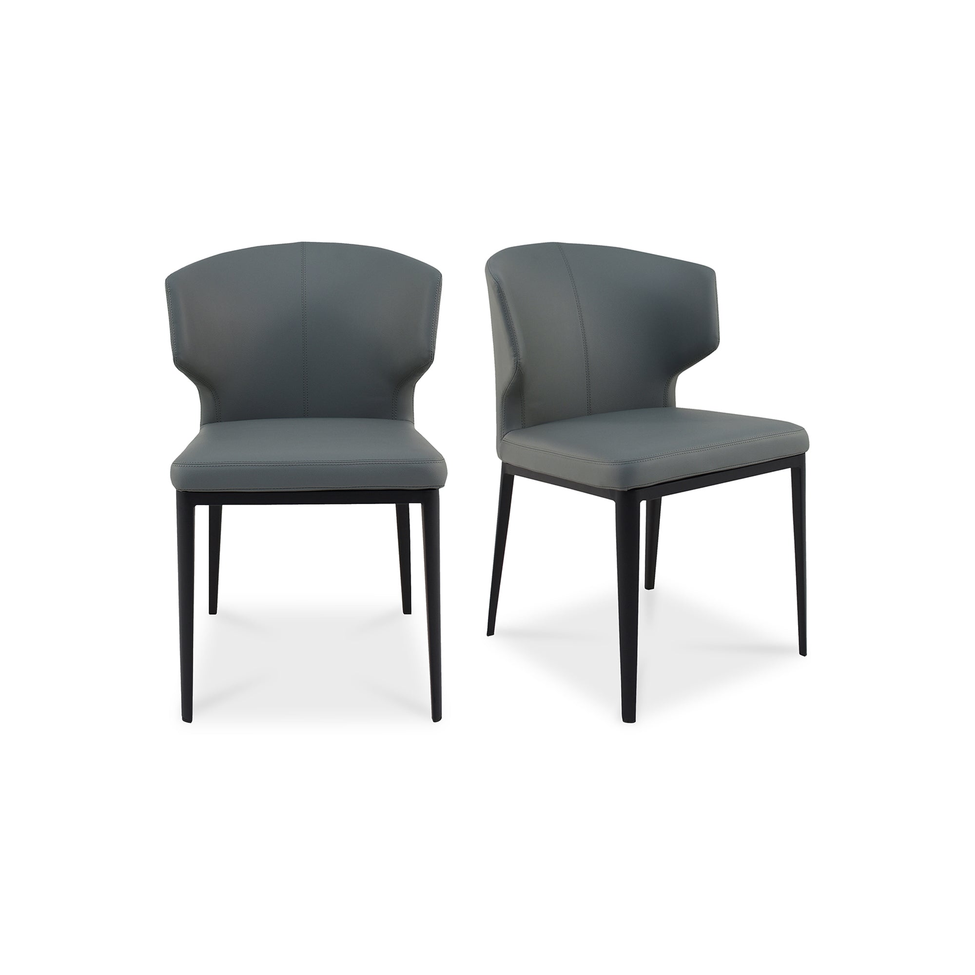 Delaney Dining Chair Grey - Set Of Two | Grey