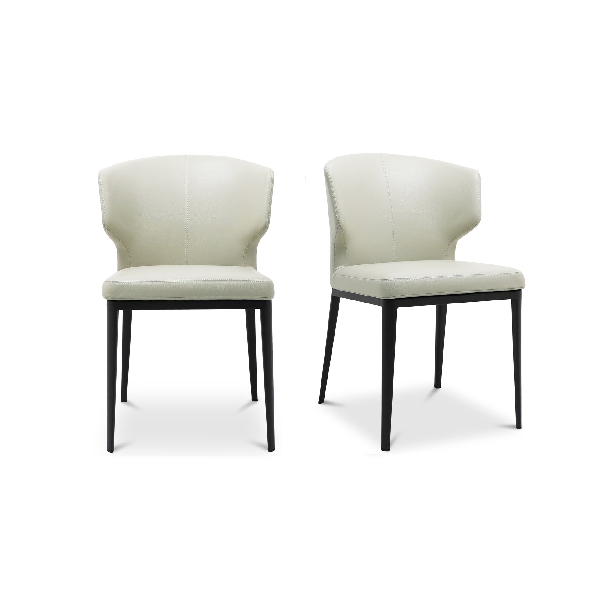 Delaney Dining Chair Beige   Set Of Two | Beige