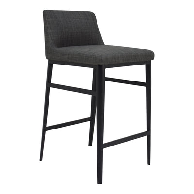 Baron Counter Stool Charcoal Grey by Moe's Home