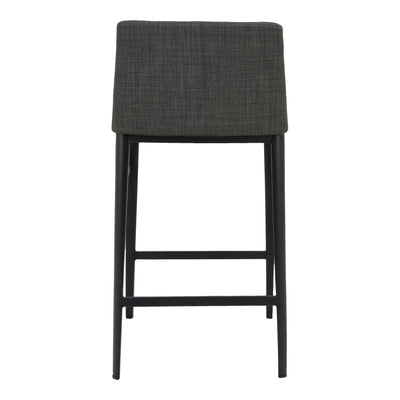 Baron Counter Stool Charcoal Grey by Moe's Home