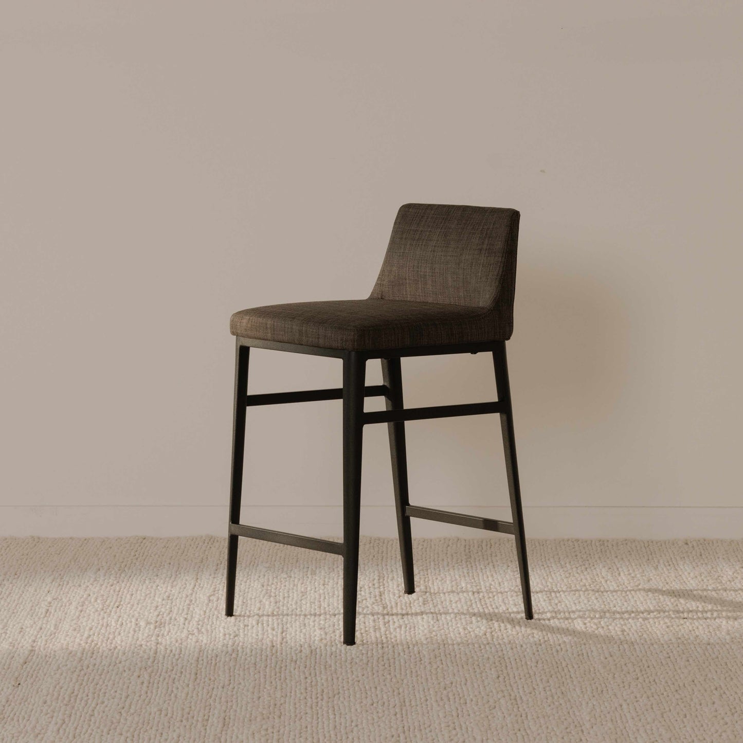 Baron Counter Stool Charcoal Grey by Moe's Home