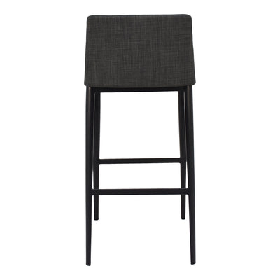 Baron Bar Stool Charcoal Grey by Moe's Home