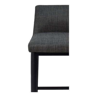 Baron Bar Stool Charcoal Grey by Moe's Home