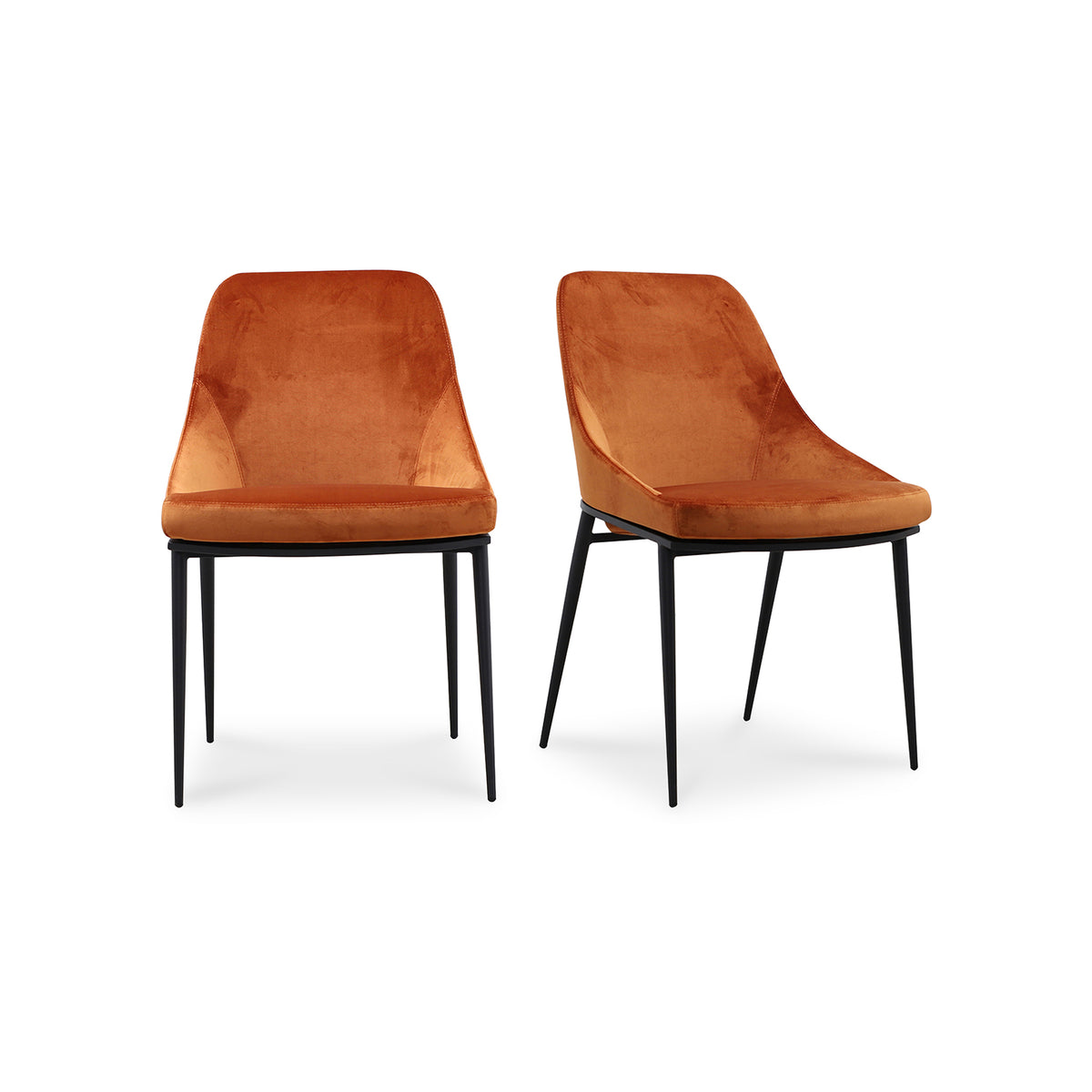 Sedona Dining Chair Amber - Set Of Two by Moe's Home