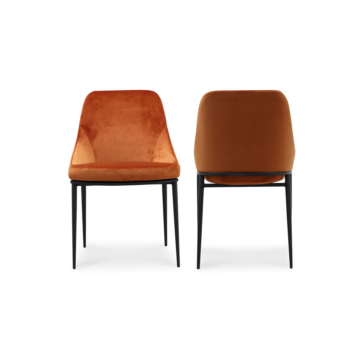 Sedona Dining Chair Amber - Set Of Two by Moe's Home