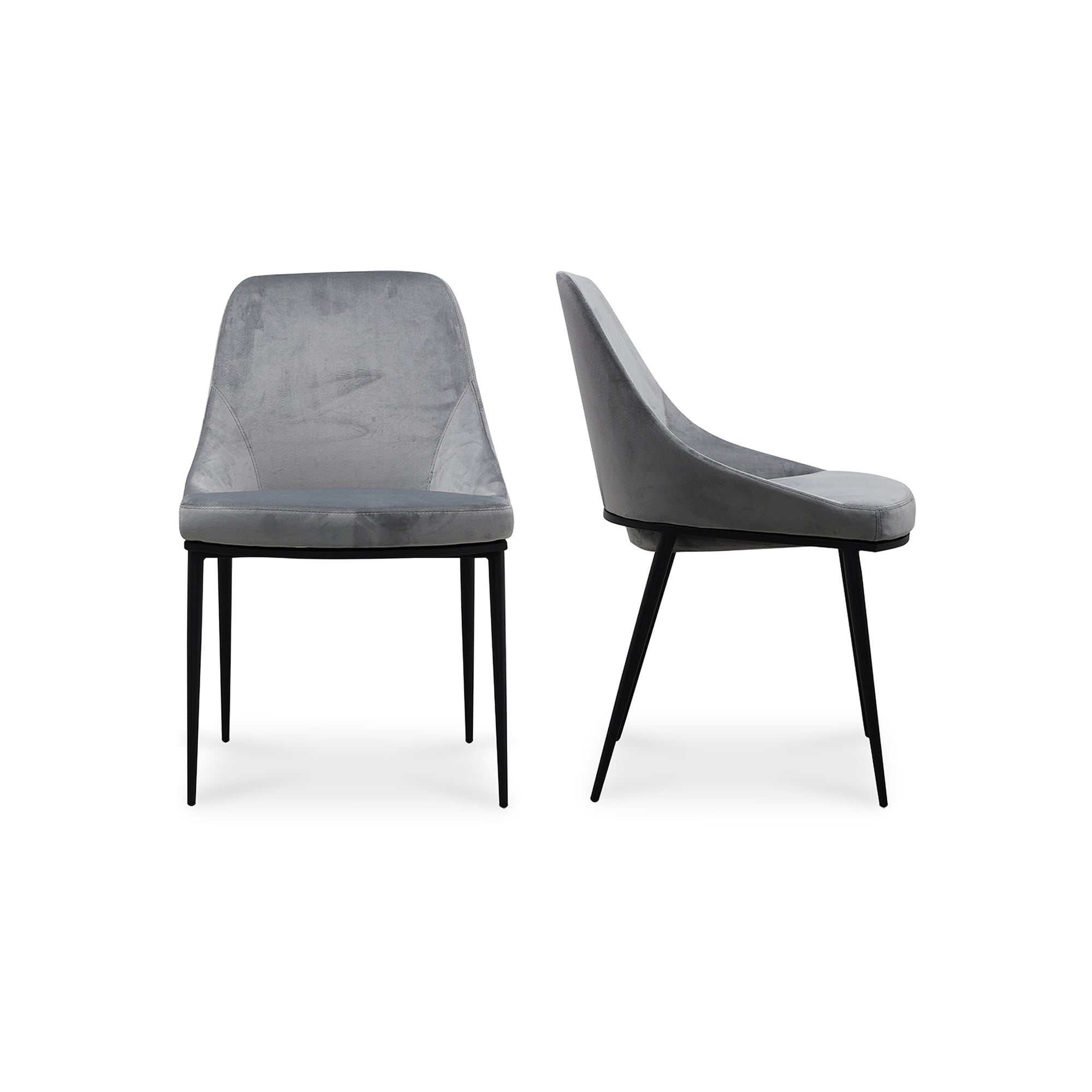 Sedona Dining Chair Grey - Set Of Two | Grey