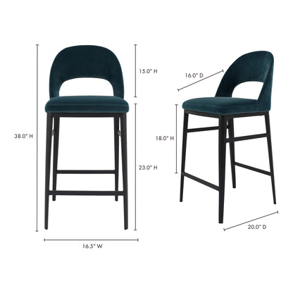 Roger Counter Stool Teal