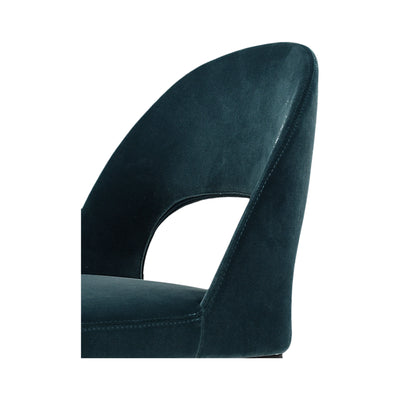 Roger Bar Stool Teal by Moe's Home