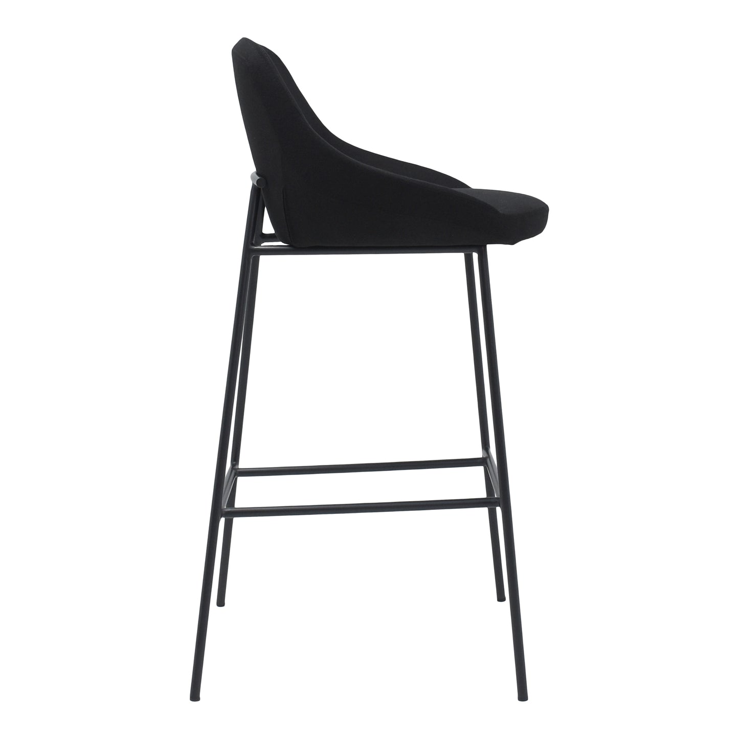 Shelby Bar Stool Black by Moe's Home