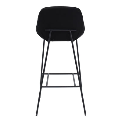Shelby Bar Stool Black by Moe's Home