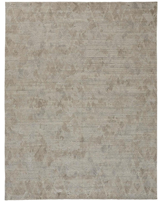Elias 6718F Gray/Brown Rug by Feizy