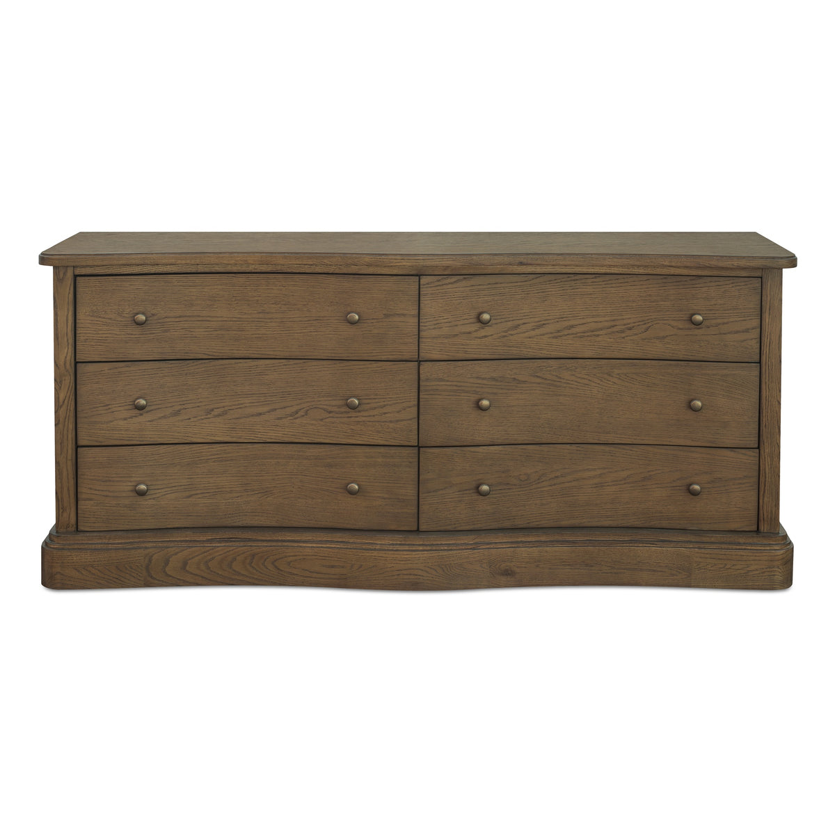 Clarence 6 Drawer Dresser Warm by Moe's Home