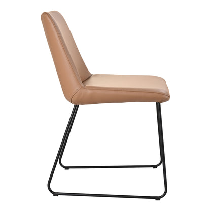 Villa Dining Chair Light Brown - Set Of Two