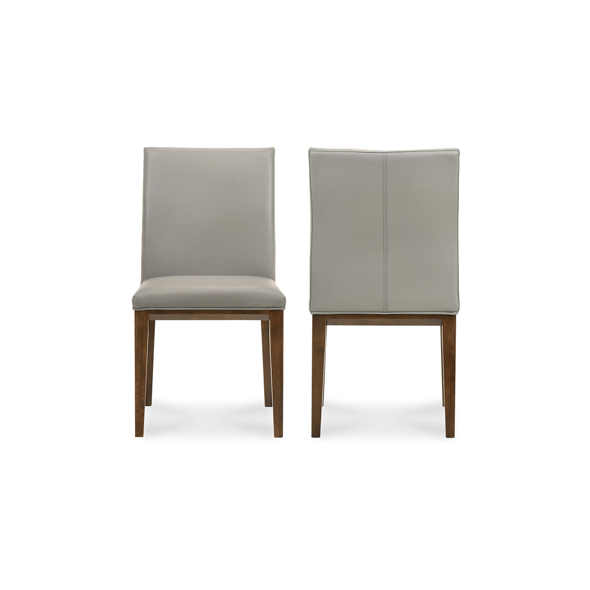 Frankie Dining Chair Grey - Set Of Two by Moe's Home
