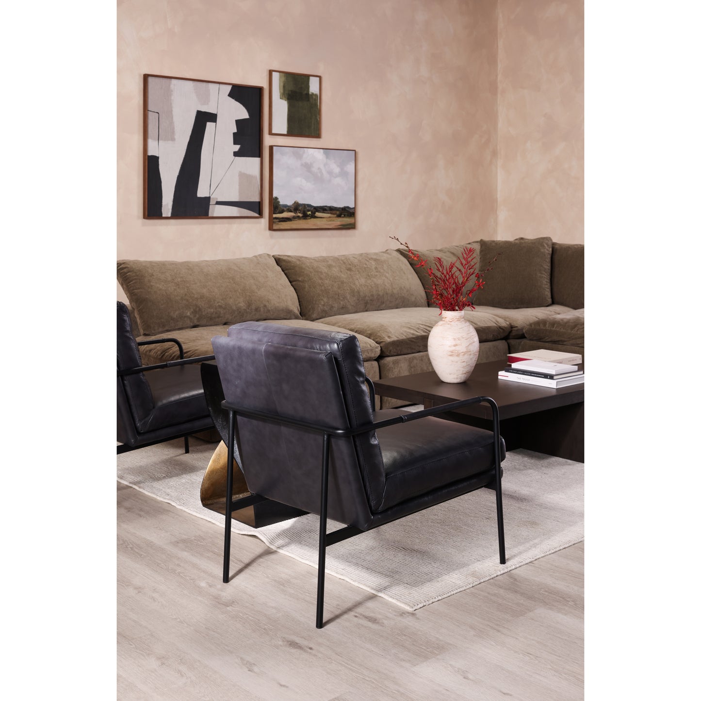Verlaine Chair Raven Black by Moe's Home