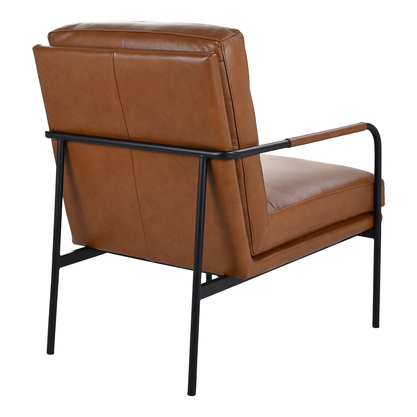 Verlaine Armchair Chestnut Brown by Moe's Home