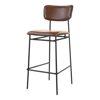 Sailor Bar Stool Dark Brown | Brown