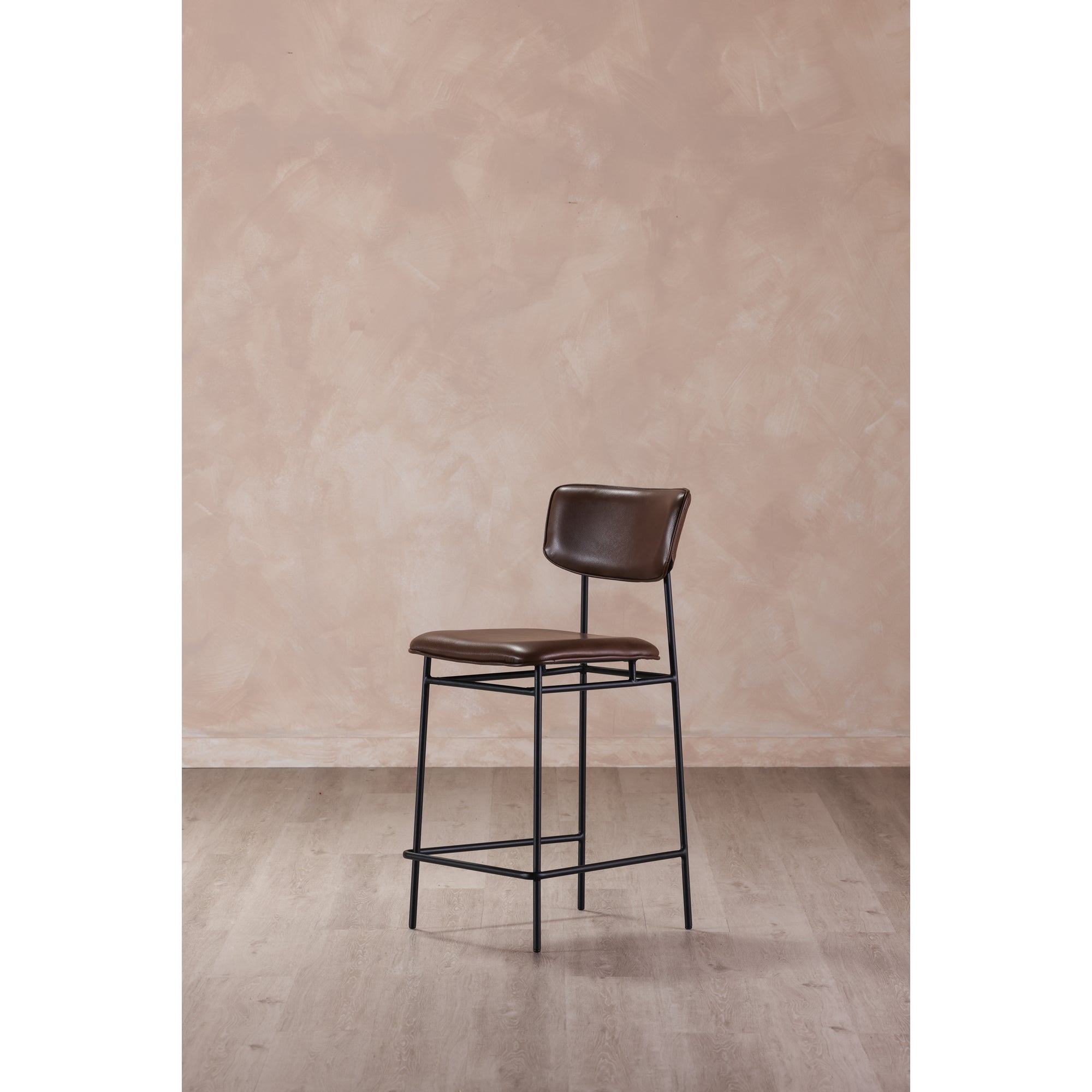 Sailor Bar Stool Dark Brown