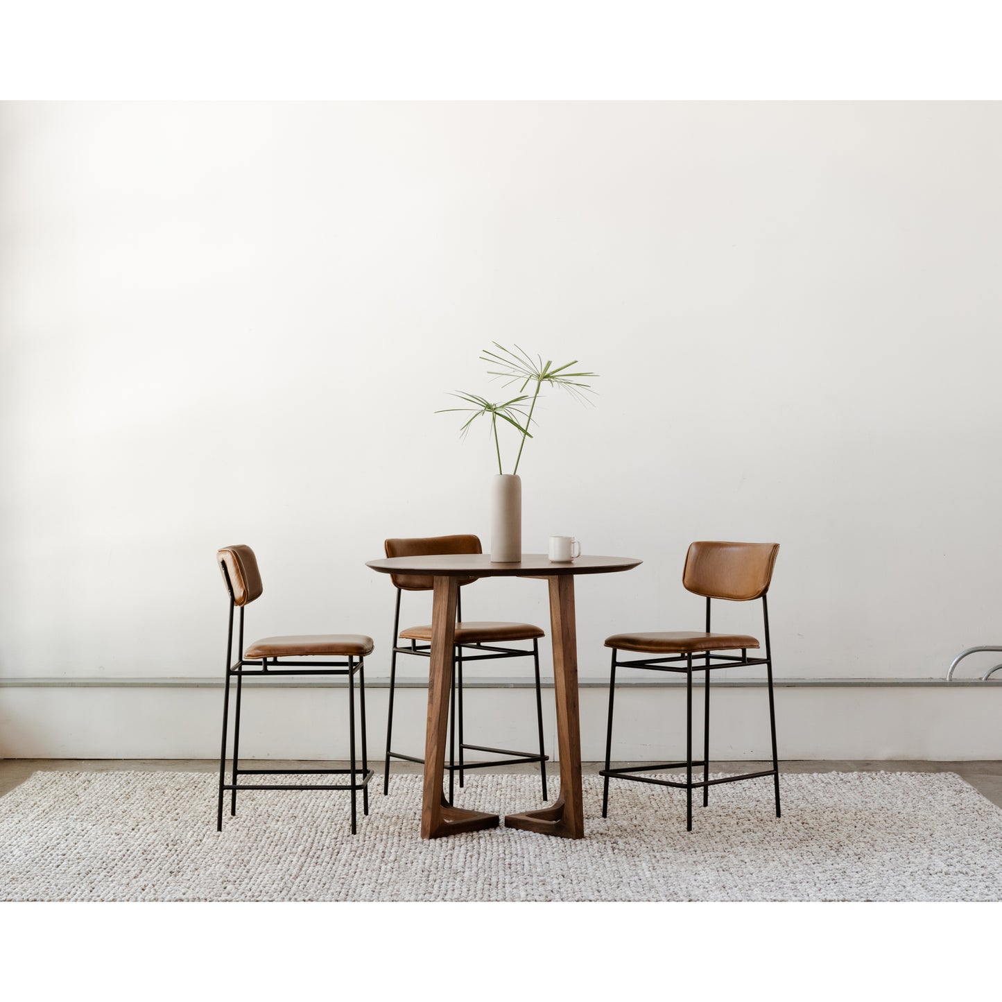 Sailor Counter Stool Brown by Moe's Home