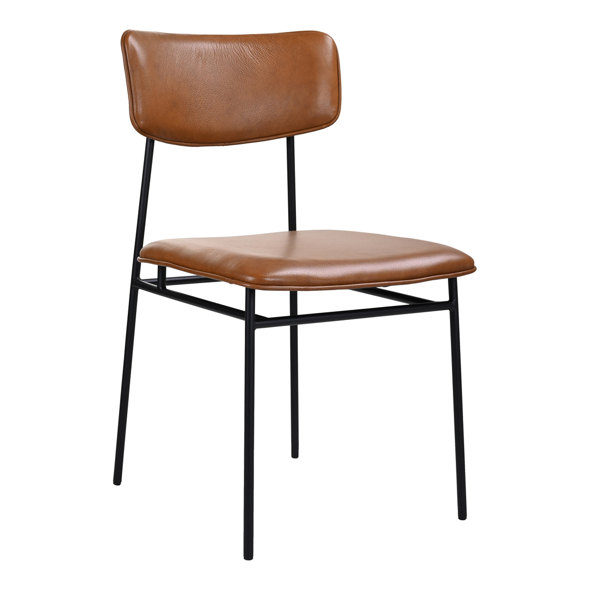 Sailor Dining Chair Brown - Set Of Two by Moe's Home