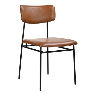 Sailor Dining Chair Brown - Set Of Two by Moe's Home